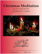 Christmas Meditation Concert Band sheet music cover